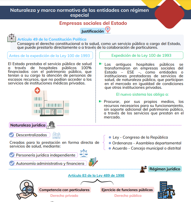Previsualización PDF Naturaleza y marco normativo de las entidades con régimen especial