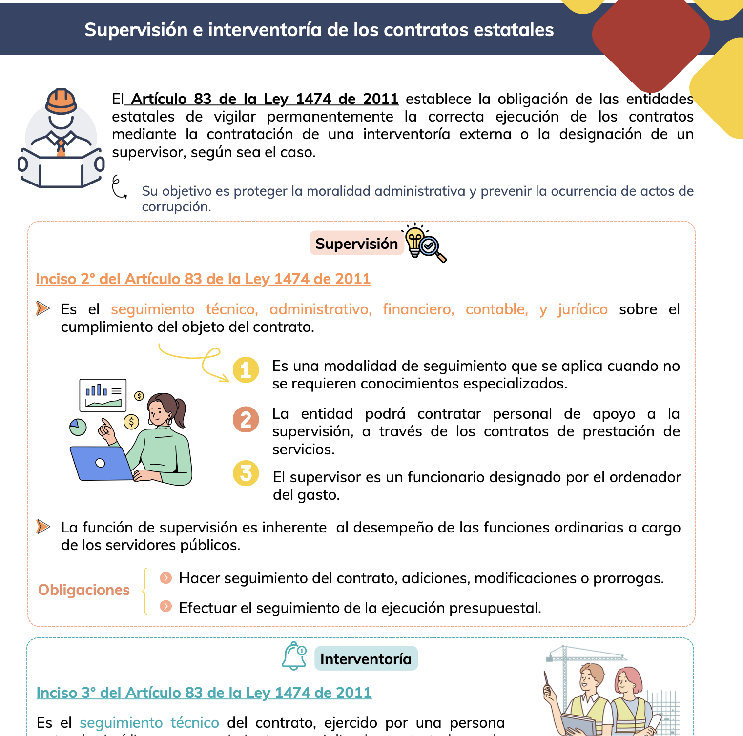 Previsualización PDFSupervisión e interventoría de los contratos estatales