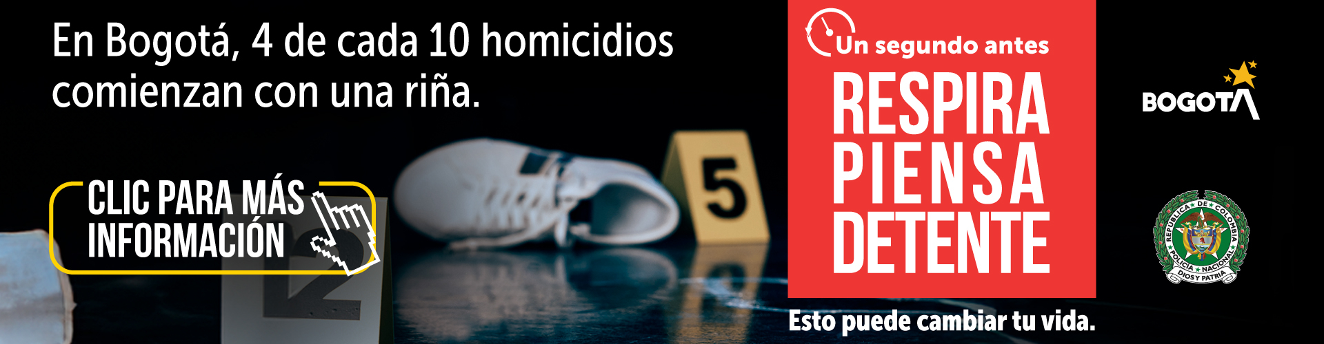 Respira, piensa y detente, invitación al manejo de la ira.